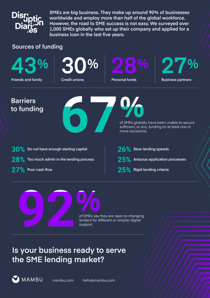 Disruption Diaries Infographic